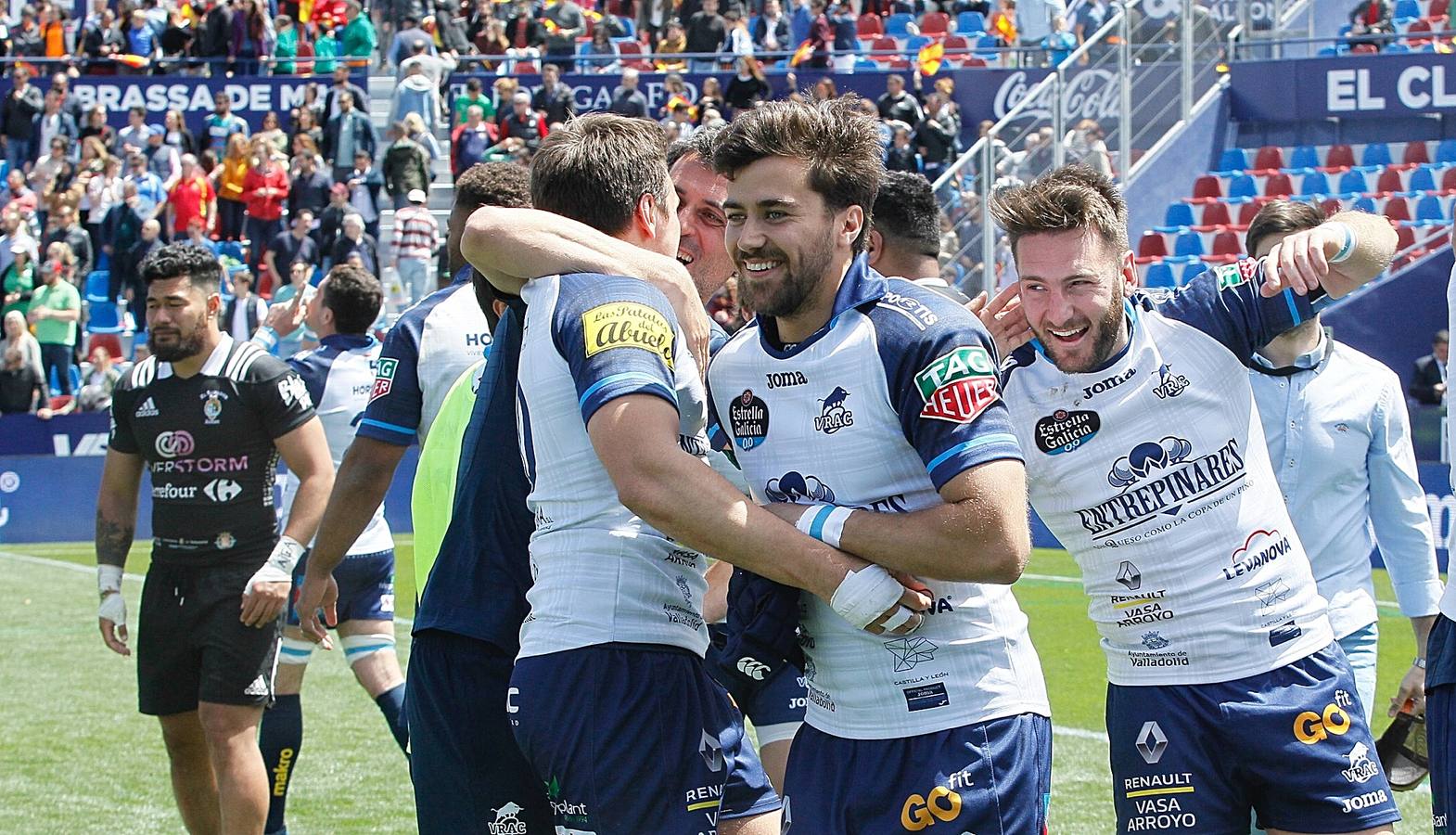 Fotos: Victoria del VRAC Quesos Entrepinares en la final de la Copa del Rey de rugby frente al Silverstorm El Salvador