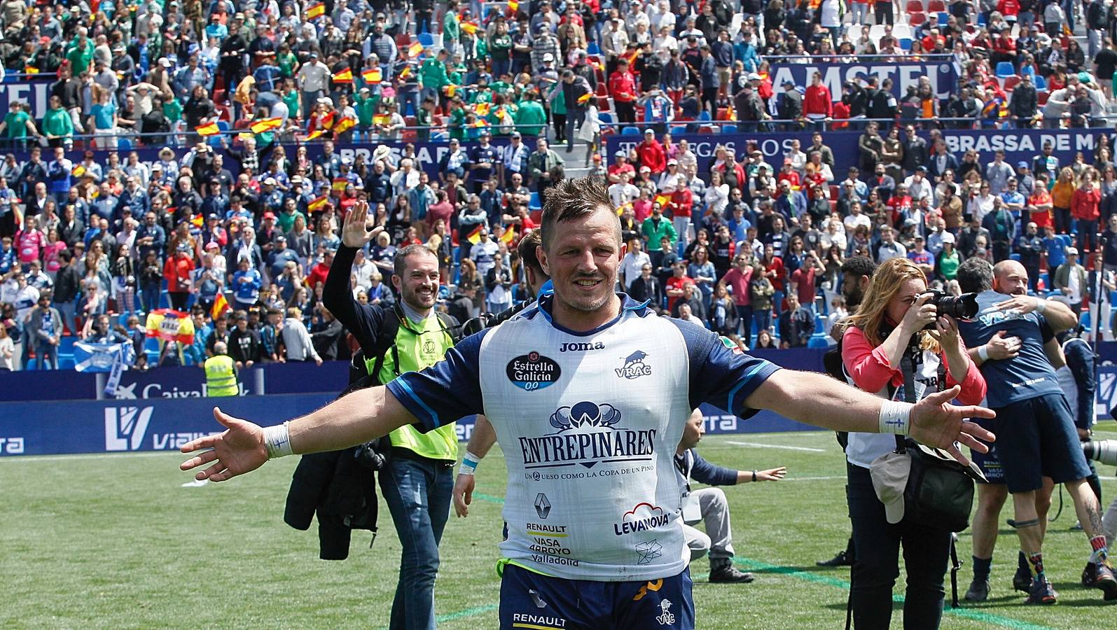 Fotos: Victoria del VRAC Quesos Entrepinares en la final de la Copa del Rey de rugby frente al Silverstorm El Salvador