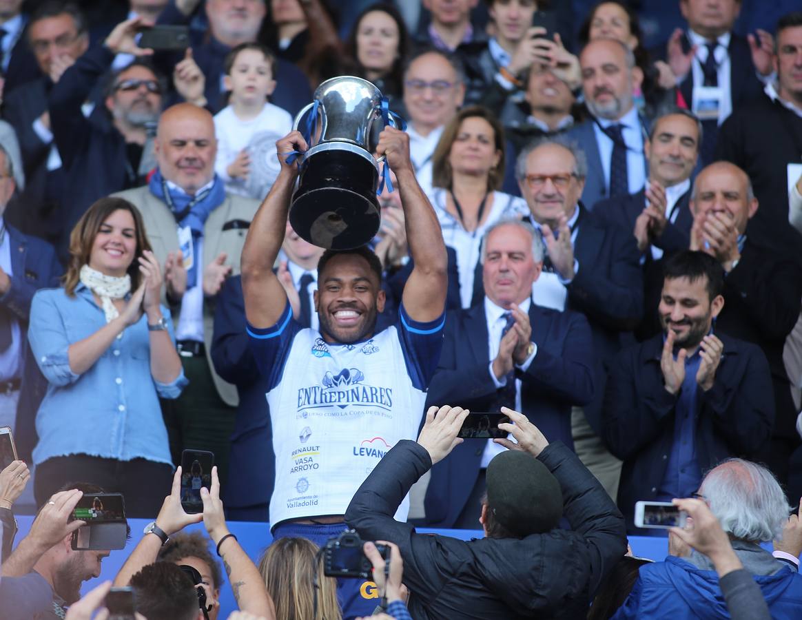 Fotos: Victoria del VRAC Quesos Entrepinares en la final de la Copa del Rey de rugby frente al Silverstorm El Salvador