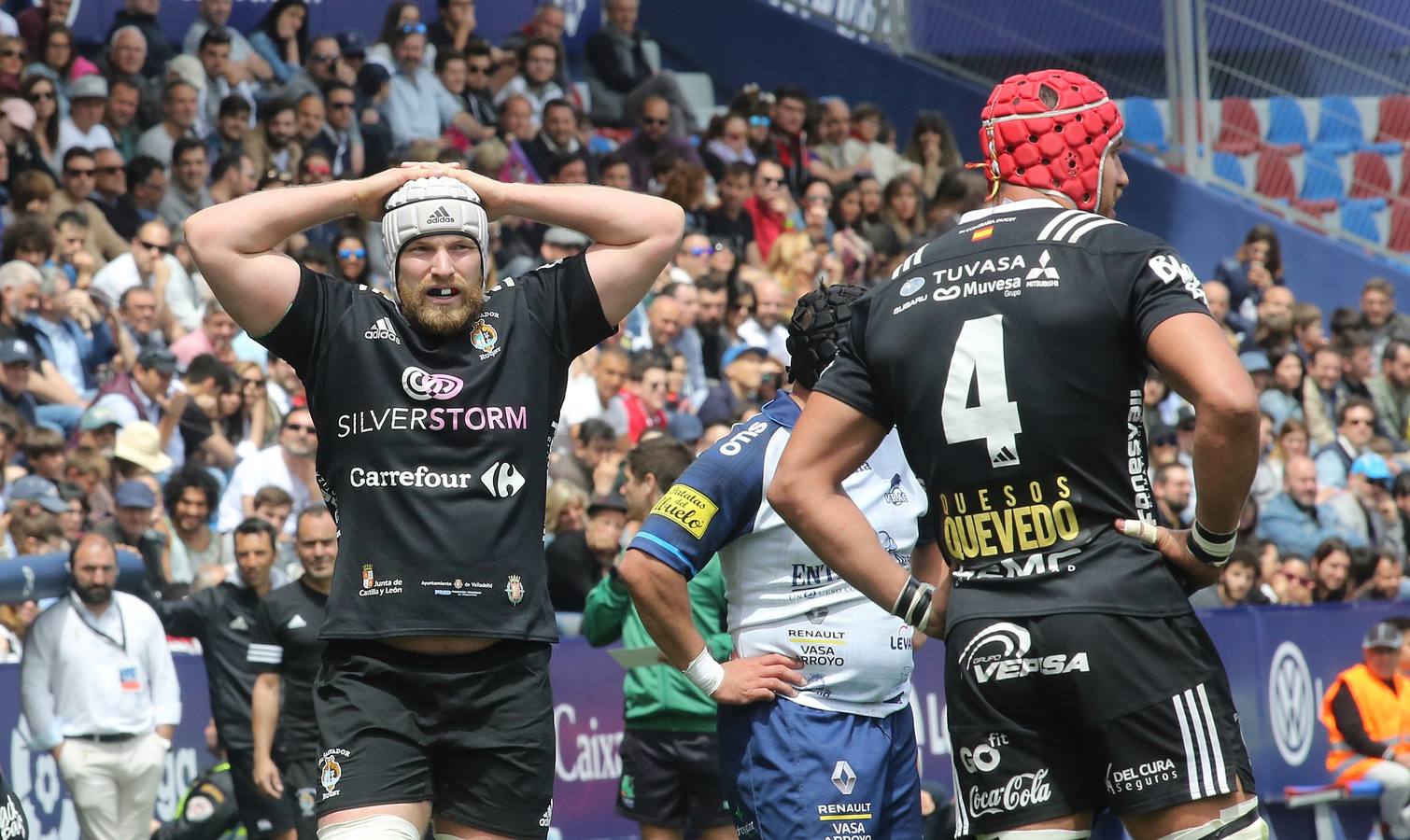 Fotos: Victoria del VRAC Quesos Entrepinares en la final de la Copa del Rey de rugby frente al Silverstorm El Salvador