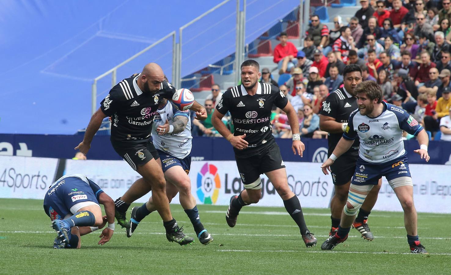 Fotos: Victoria del VRAC Quesos Entrepinares en la final de la Copa del Rey de rugby frente al Silverstorm El Salvador