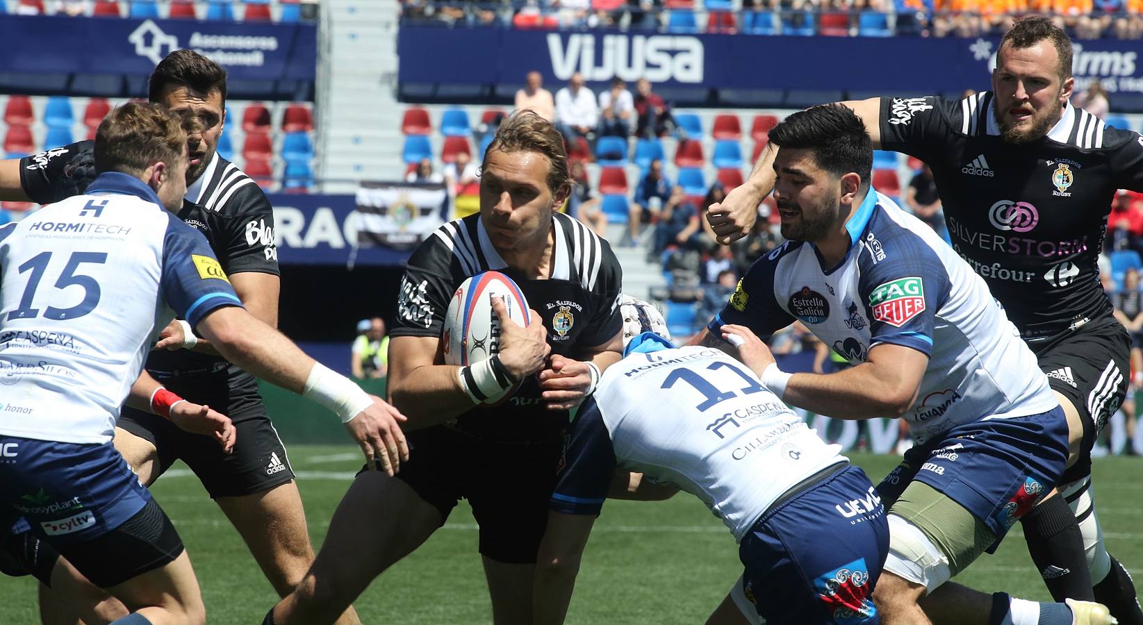 Fotos: Victoria del VRAC Quesos Entrepinares en la final de la Copa del Rey de rugby frente al Silverstorm El Salvador