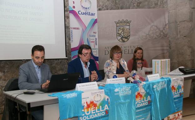 Pedro Gómez de Quero, Jesús García, Sonia Martín y Silvana Teixeira y su hija Paula. 