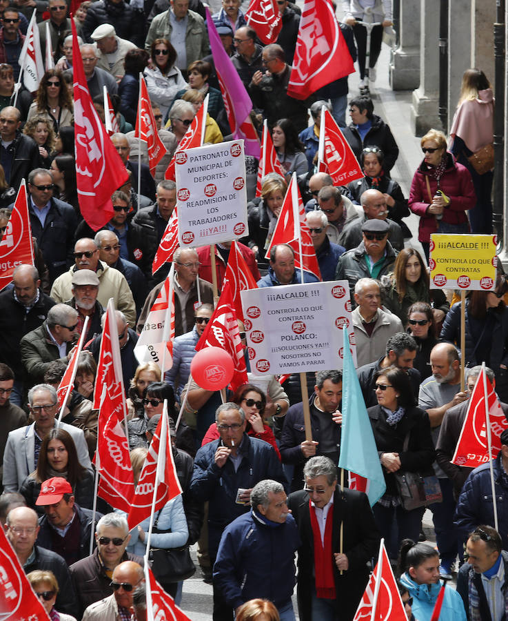 Fotos: Primero de mayo en Palencia