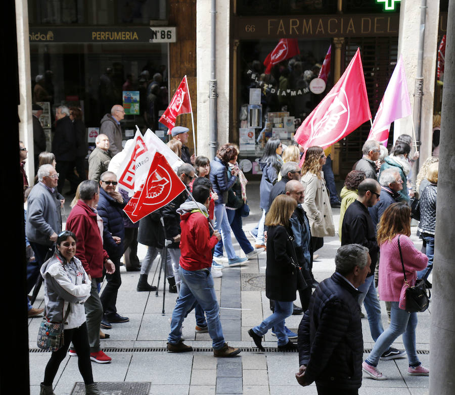 Fotos: Primero de mayo en Palencia