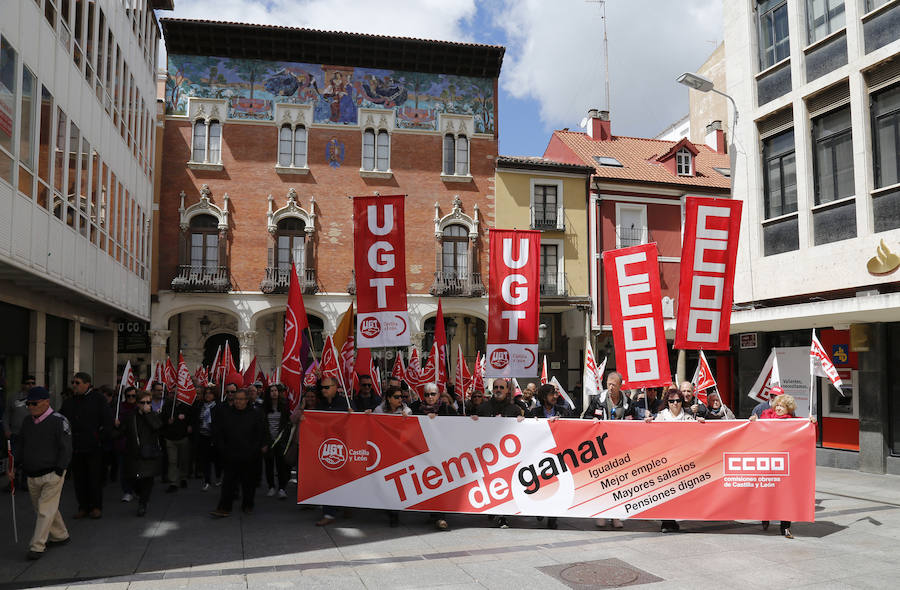 Fotos: Primero de mayo en Palencia