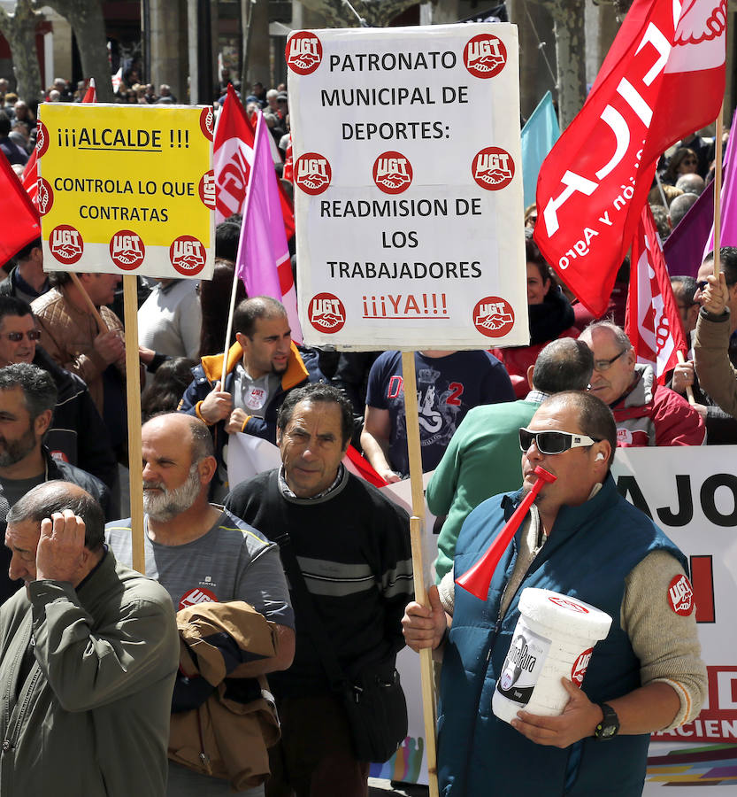 Fotos: Primero de mayo en Palencia