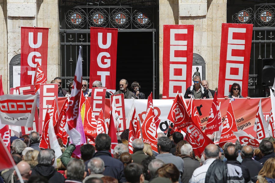 Fotos: Primero de mayo en Palencia