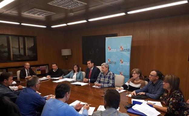 Reunión del Consejo Agrario Provincial de Zamora, en la Delegación Territorial de la Junta. 