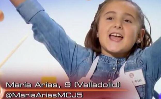 María Arias, de 'MasterChef' Junior a 'MadreChef'