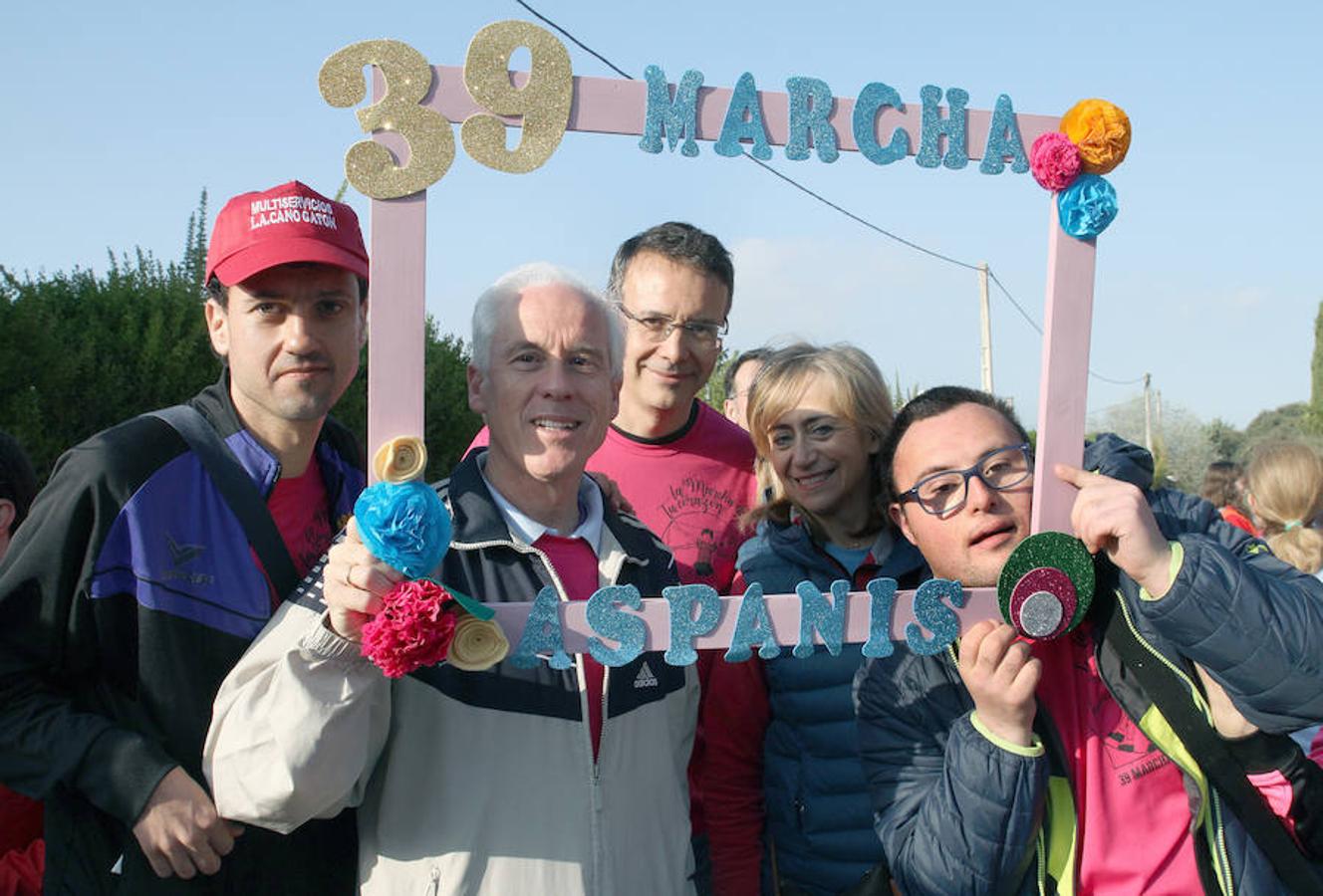 Fotos: Palencia camina a favor de Aspanis