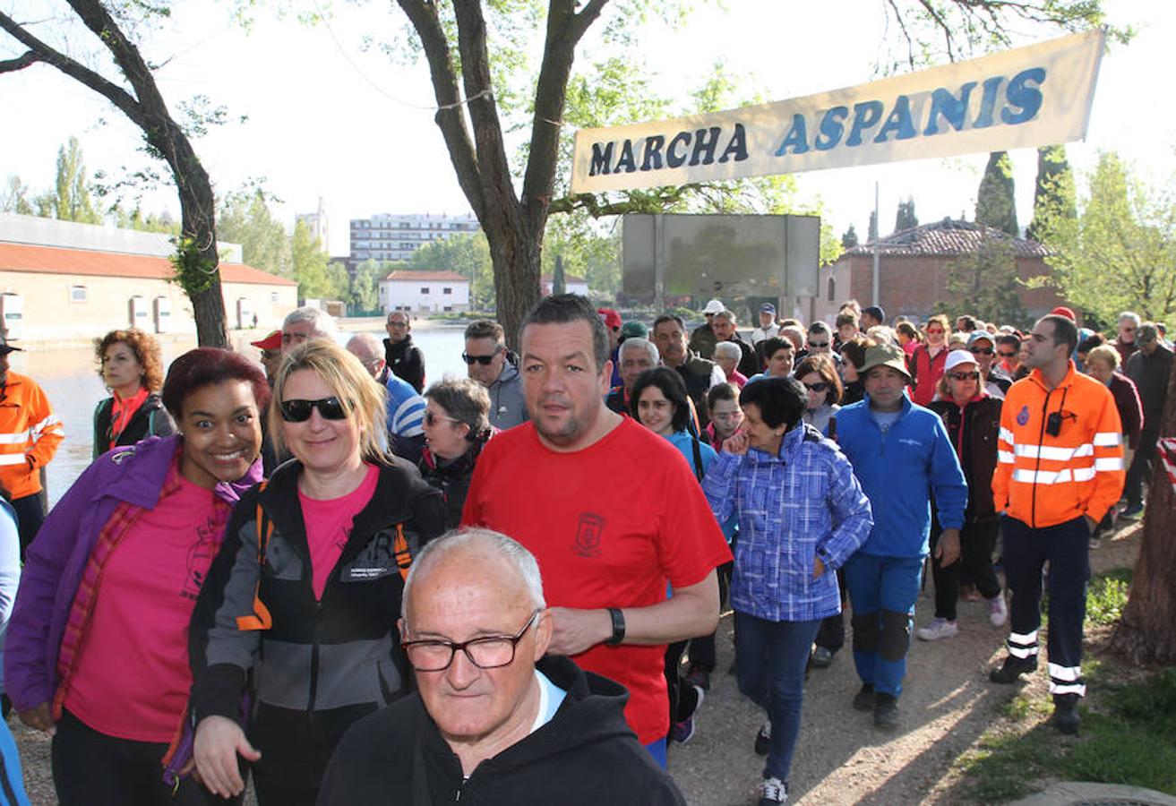 Fotos: Palencia camina a favor de Aspanis