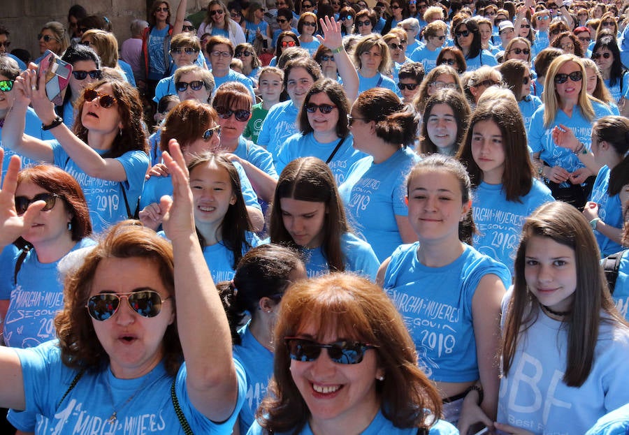 Fotos: Marcha de Mujeres en Segovia (1)