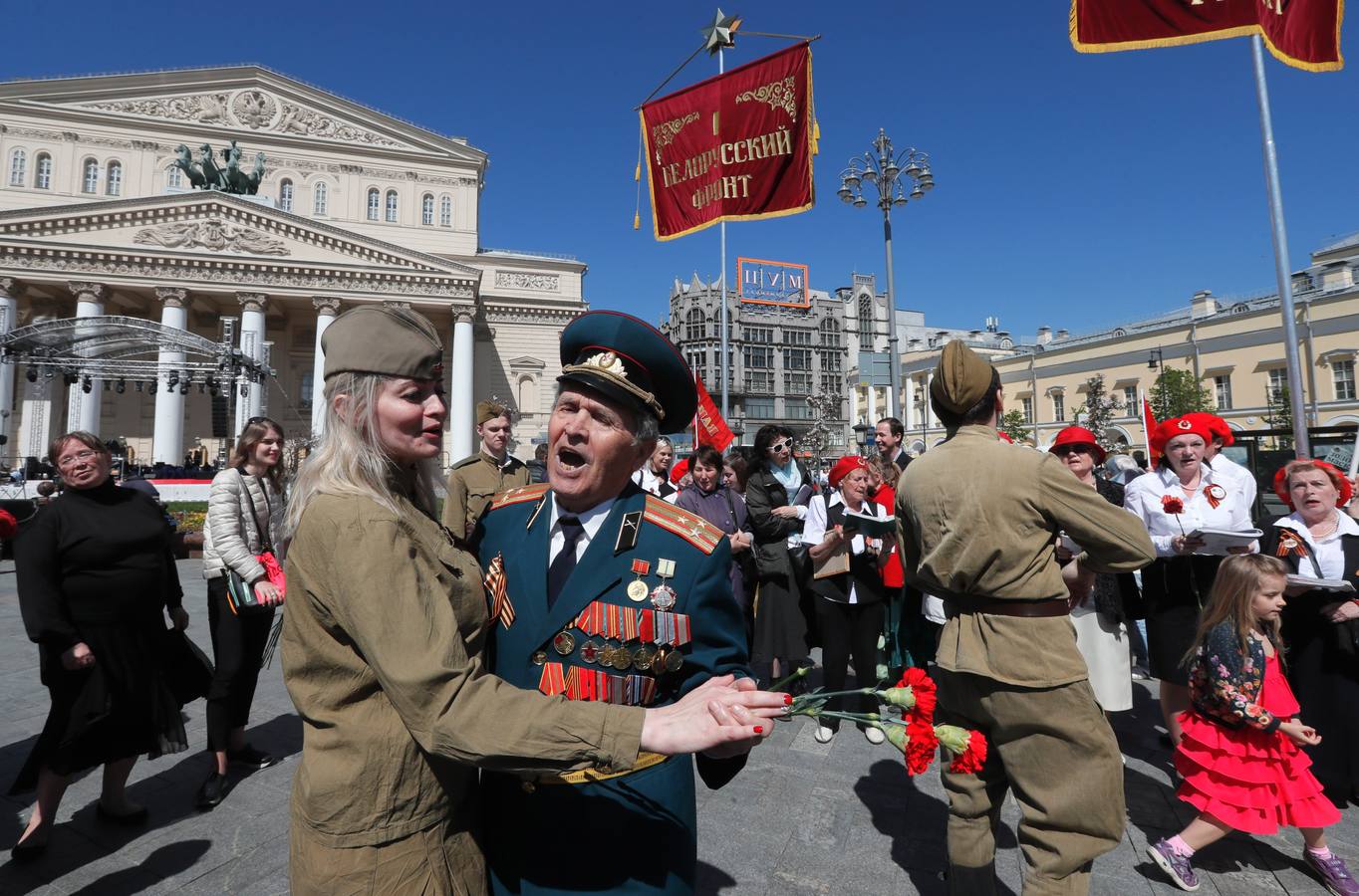 Rusia celebra el 73º aniversario de la victoria sobre la Alemania nazi en la Segunda Guerra Mundial