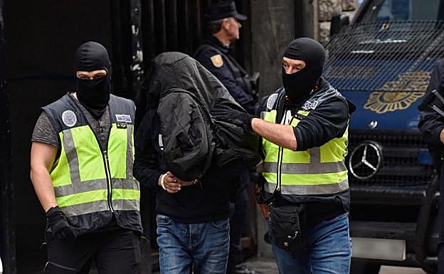 El yihadista detenido en Durango, Vizcaya.
