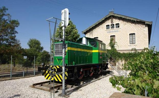 Museo del Ferrocarril en Aranda de Duero, Burgos.