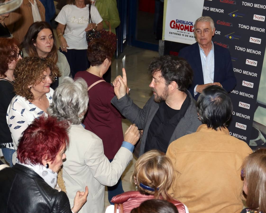 Iván Sáinz-Pardo y Miguel Rellán presentan el cortometraje rodado en Valladolid