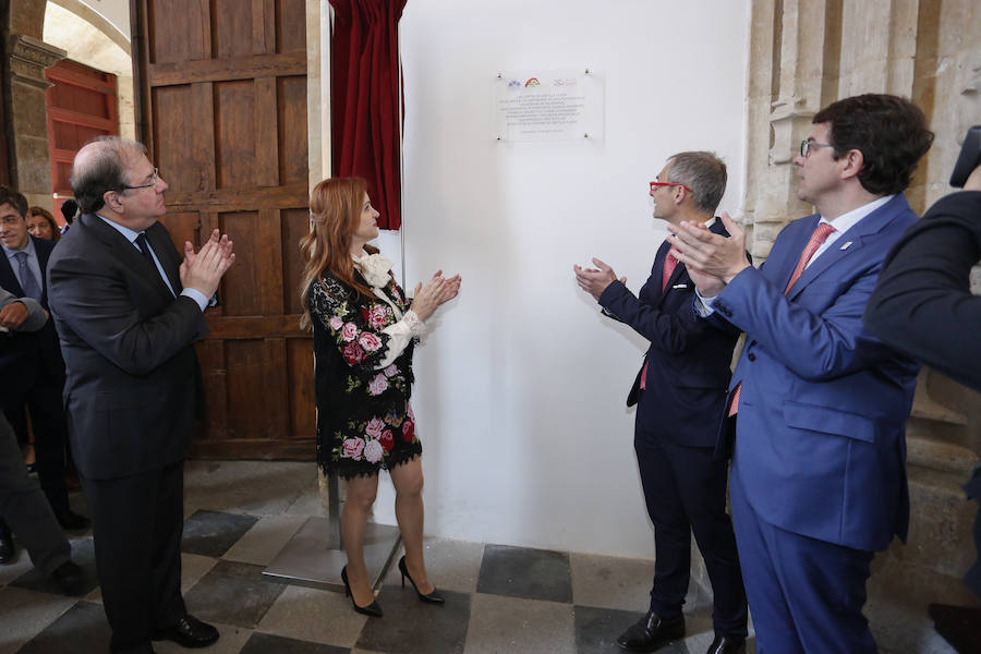 Sesión plenaria de las Cortes en Salamanca