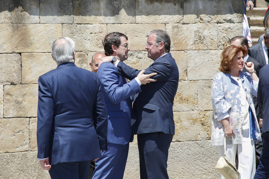 Sesión plenaria de las Cortes en Salamanca