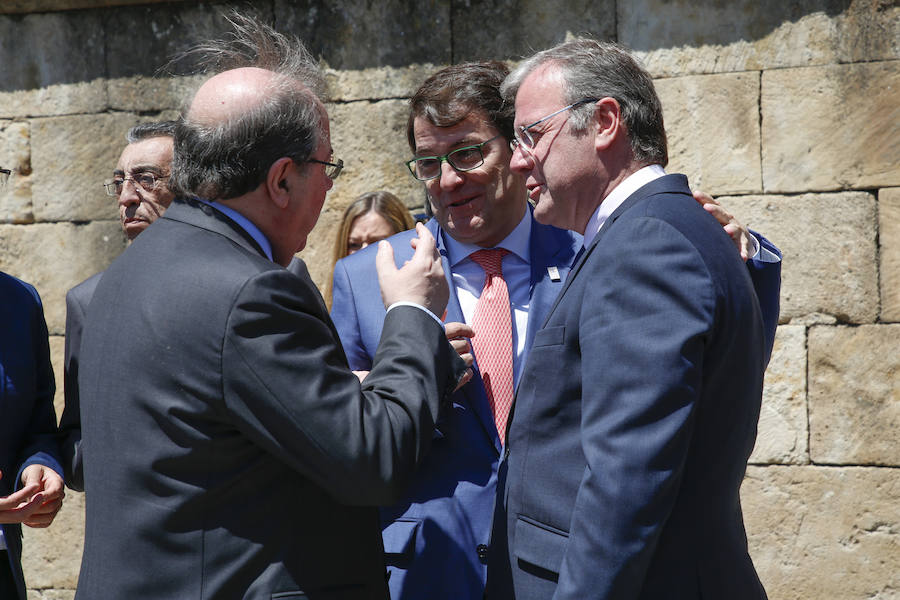 Sesión plenaria de las Cortes en Salamanca