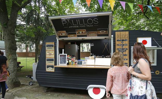 Un puesto 'food truck' en la edición del año pasado. 