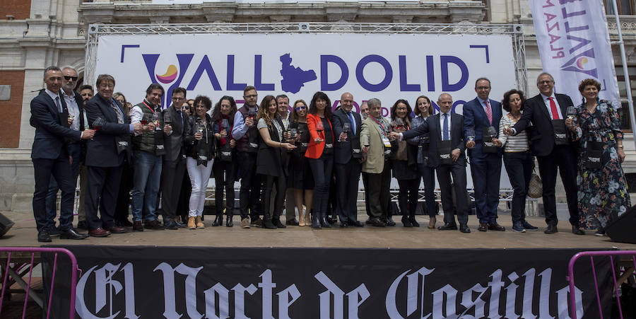 Fotos: Inauguración de &#039;Valladolid, Plaza Mayor del Vino´ en la Plaza Mayor de la capital