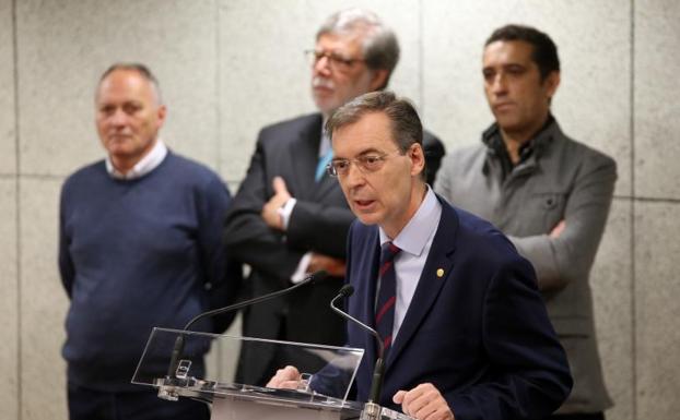 Germán Barrios toma posesión de su cargo como presidente del Consejo Económico y Social (CES) de Castilla y León.