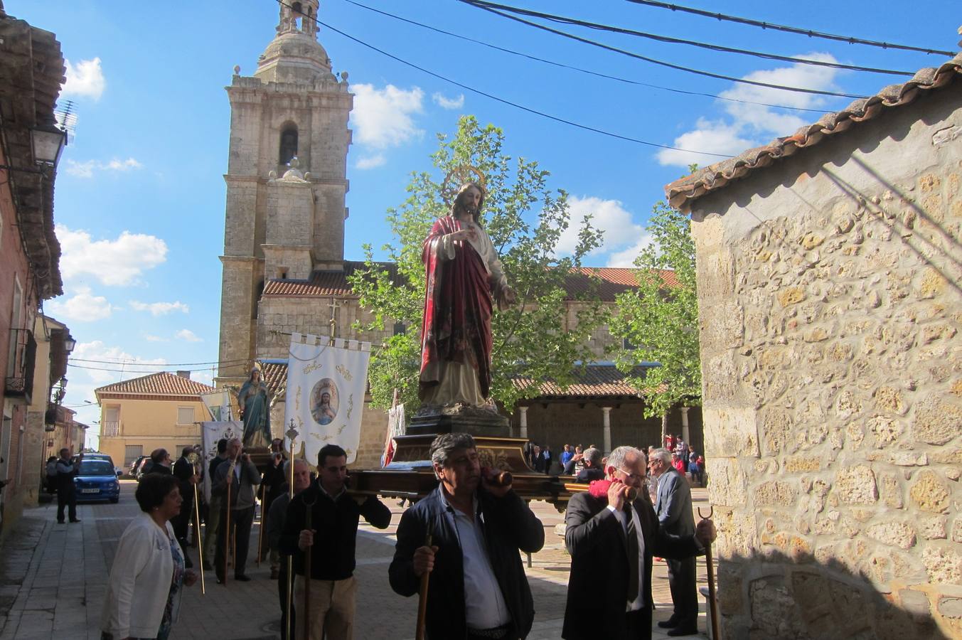 Fotos: Rogativa ante la Virgen del Rosario en Castromonte