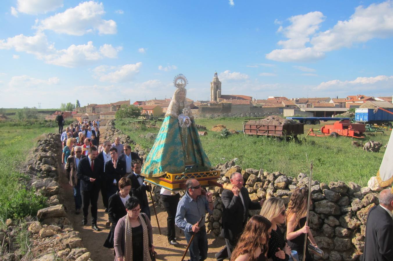Fotos: Rogativa ante la Virgen del Rosario en Castromonte