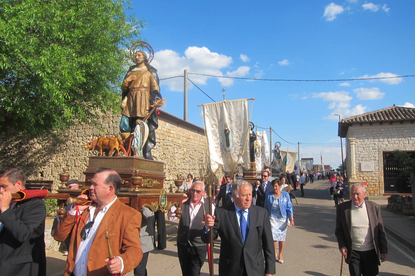 Fotos: Rogativa ante la Virgen del Rosario en Castromonte