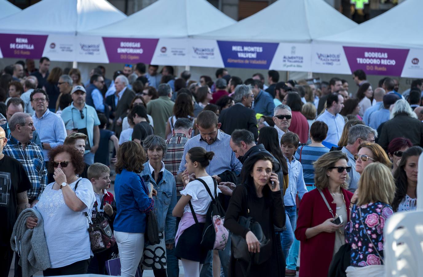 Fotos: Jornada del sábado por la tarde en la feria &#039;Valladolid, Plaza Mayor del Vino&#039;