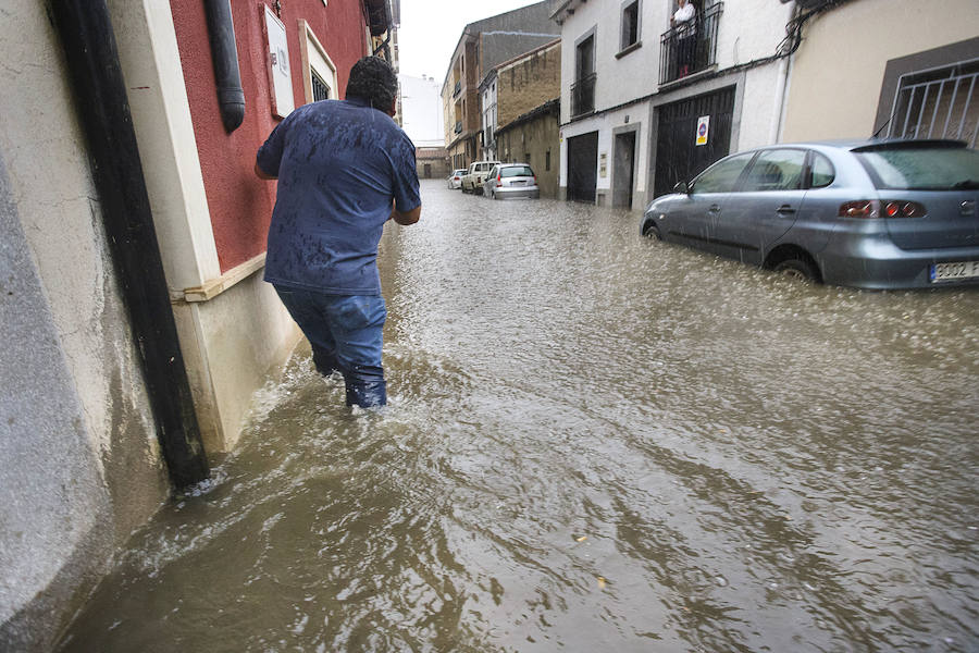 Fotos: Tormenta de agua y granizo en Ciudad Rodrigo