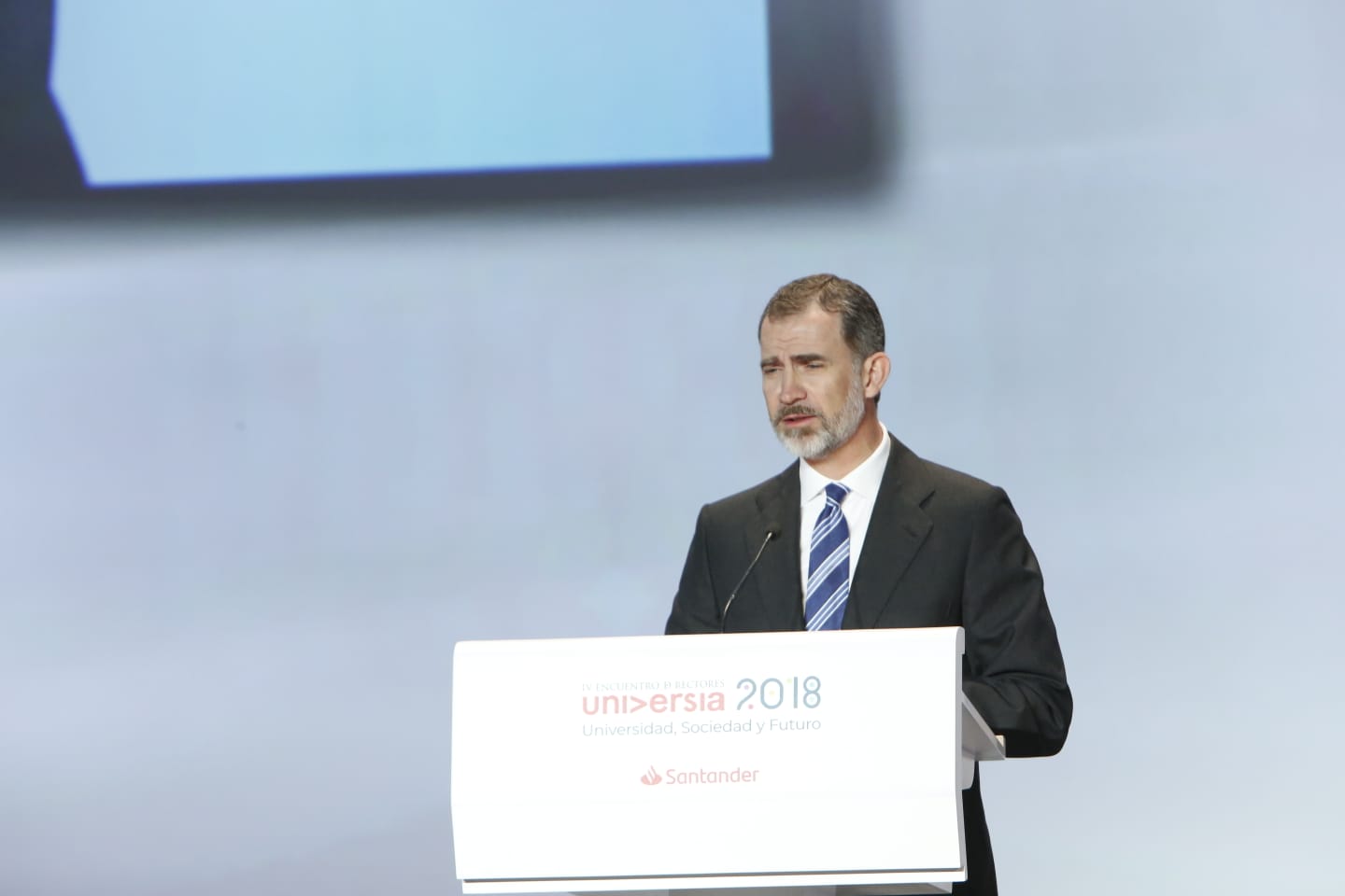 Fotos: Felipe VI inaugura el encuentro de rectores Uiversia en Salamanca