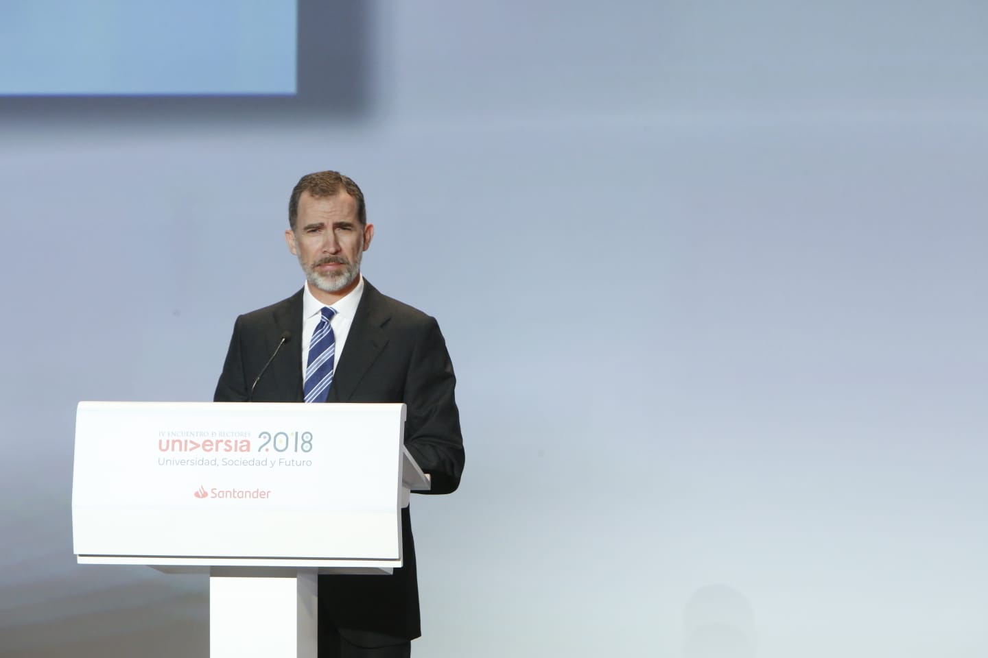 Fotos: Felipe VI inaugura el encuentro de rectores Uiversia en Salamanca