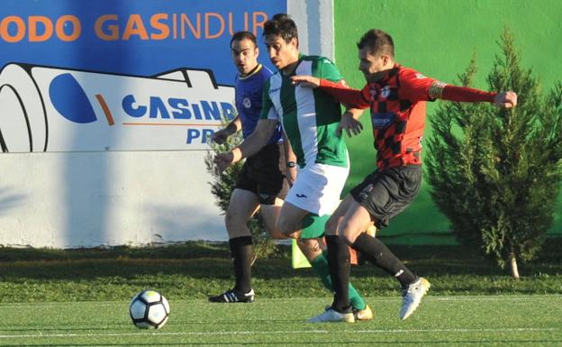 Imagen de un partido anterior entre el Betis y La Cistérniga. 