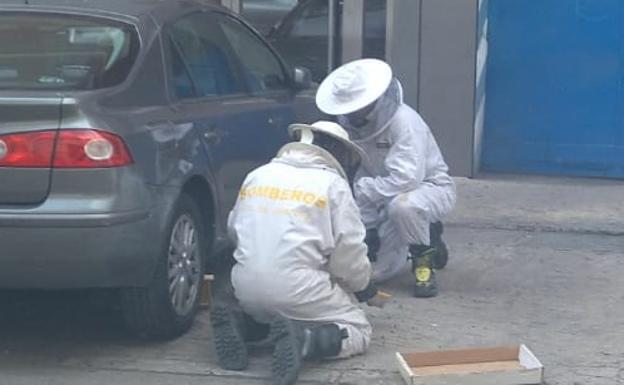 Los bomberos retiran 