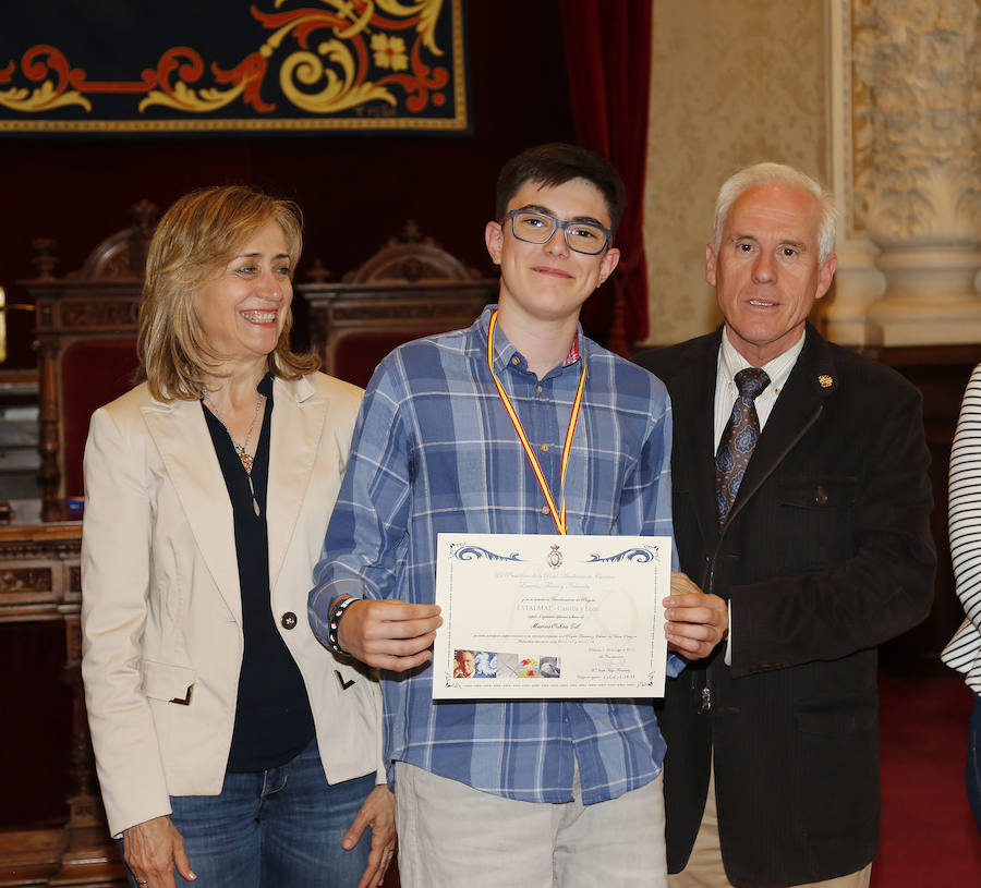 Fotos: Entrega de premios de la Olimpiada de Matemáticas