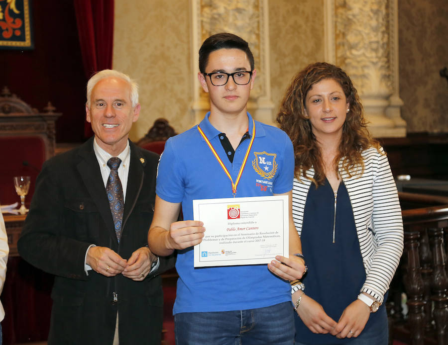 Fotos: Entrega de premios de la Olimpiada de Matemáticas