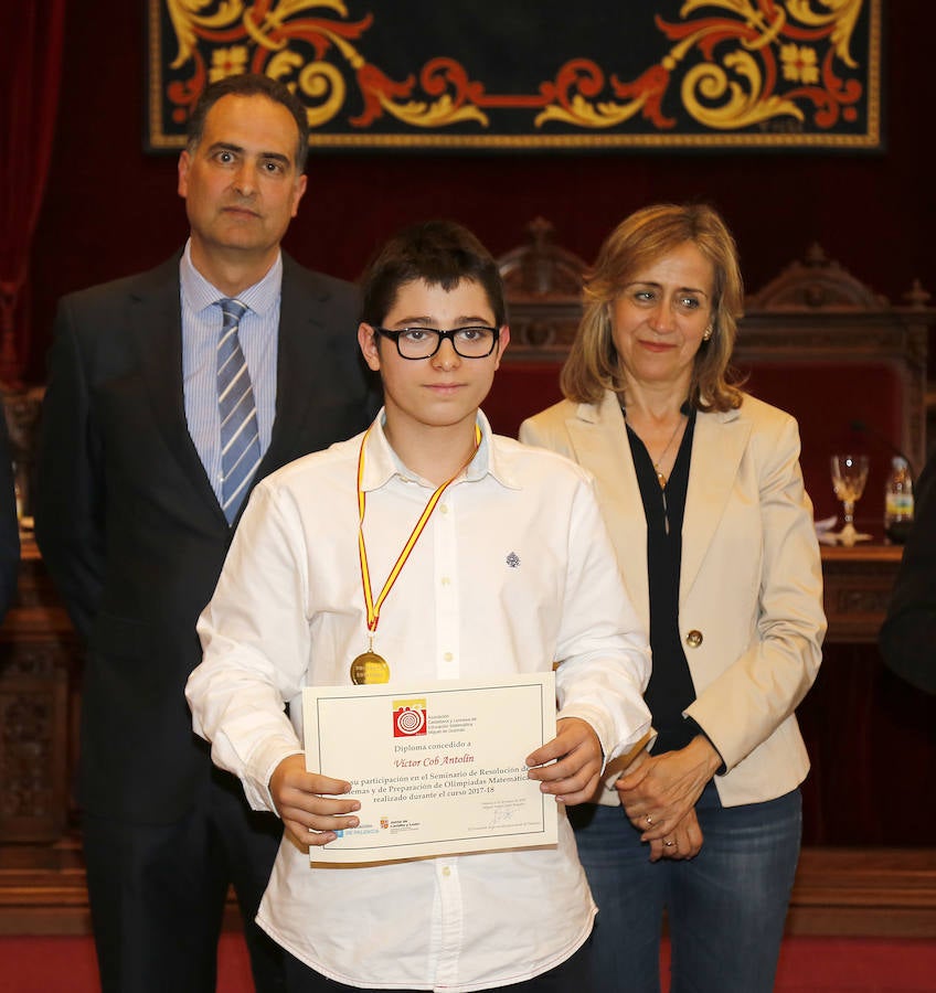 Fotos: Entrega de premios de la Olimpiada de Matemáticas