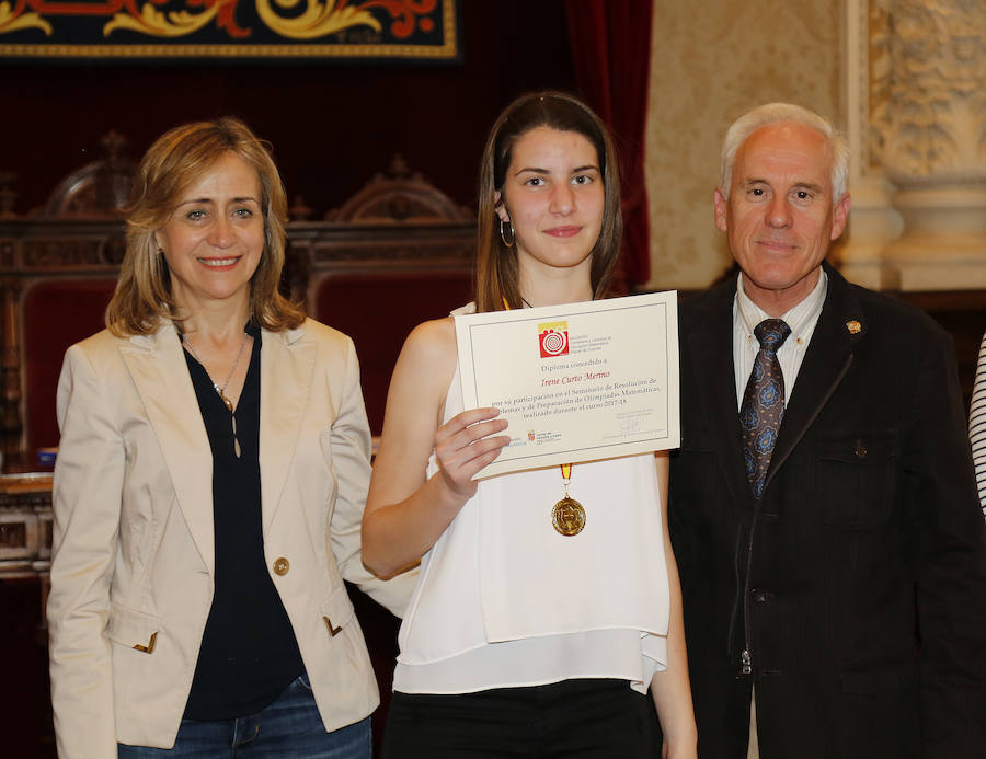 Fotos: Entrega de premios de la Olimpiada de Matemáticas