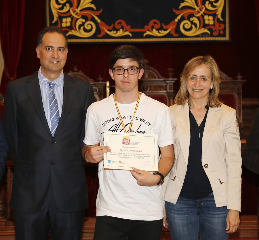 Fotos: Entrega de premios de la Olimpiada de Matemáticas