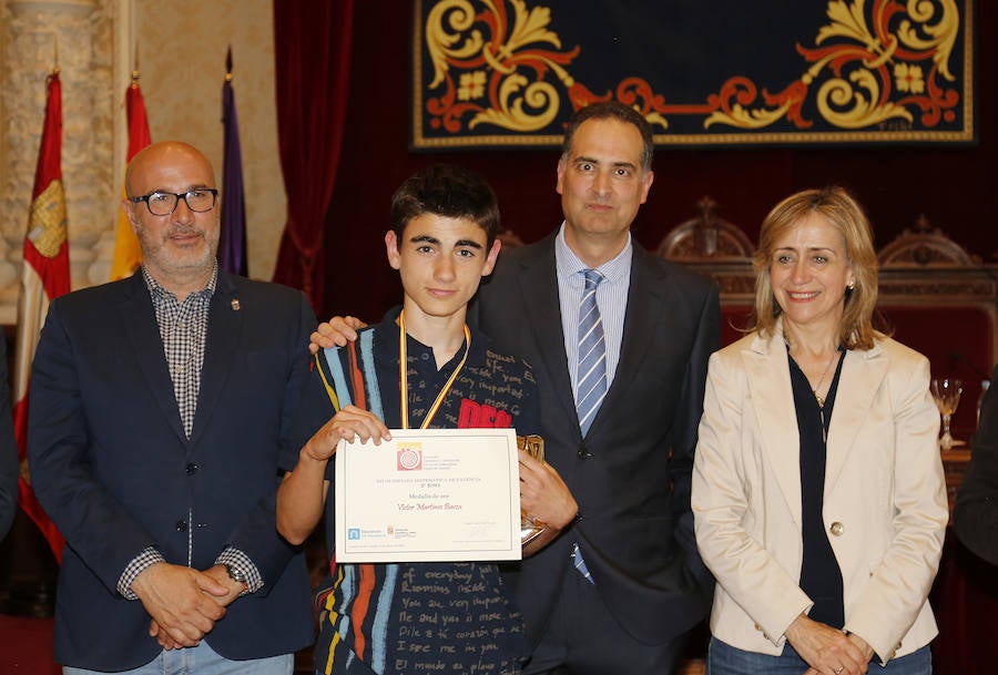 Fotos: Entrega de premios de la Olimpiada de Matemáticas
