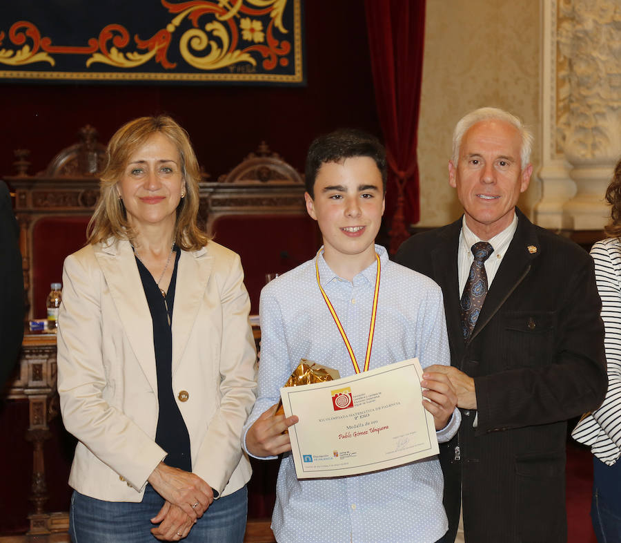 Fotos: Entrega de premios de la Olimpiada de Matemáticas