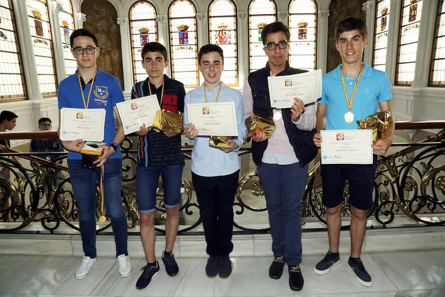 Fotos: Entrega de premios de la Olimpiada de Matemáticas