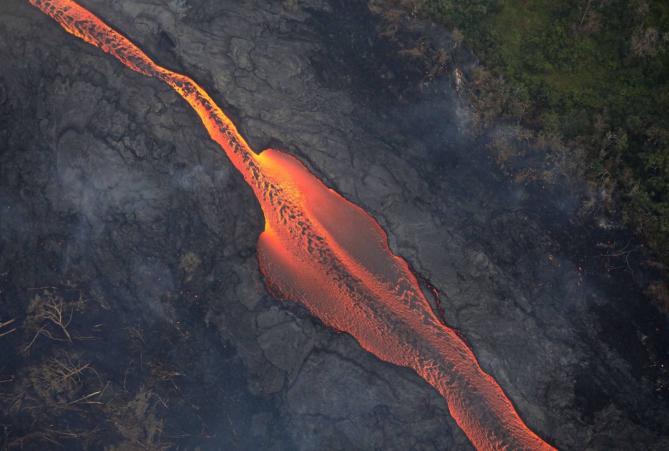 Fotos: Las impresionantes imágenes de la erupción del volcán Kilauea de Hawái