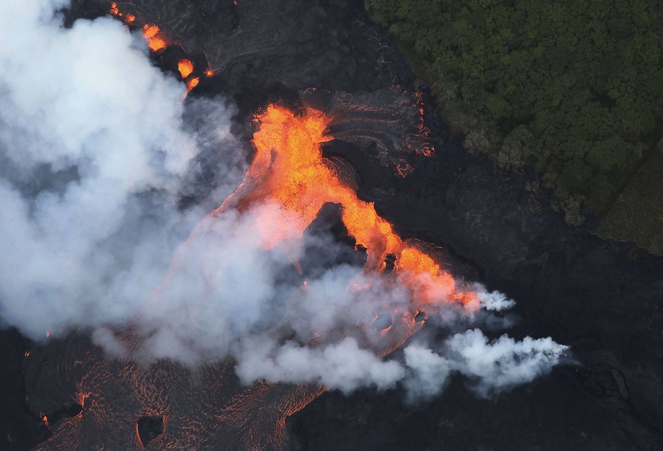 Fotos: Las impresionantes imágenes de la erupción del volcán Kilauea de Hawái