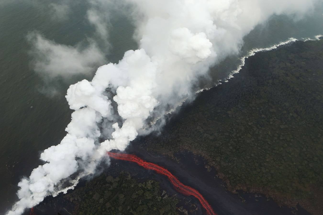 Fotos: Las impresionantes imágenes de la erupción del volcán Kilauea de Hawái