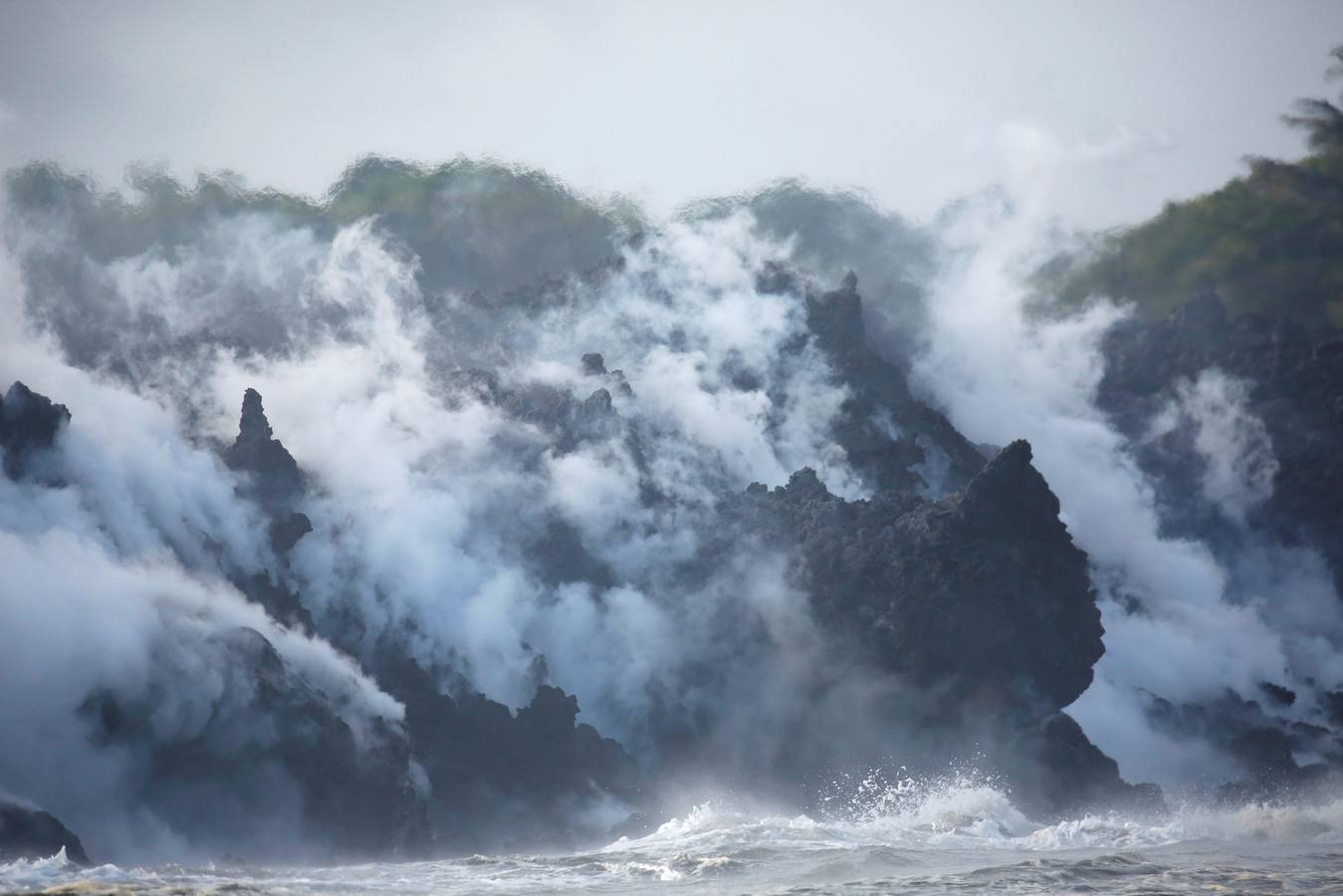 Fotos: Las impresionantes imágenes de la erupción del volcán Kilauea de Hawái