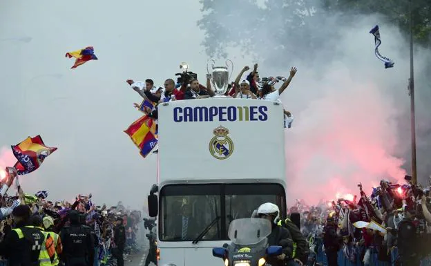 Así será la celebración del Real Madrid por las calles de la capital