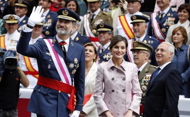 El desfile de las Fuerzas Armadas registra su mejor dato en 12 años